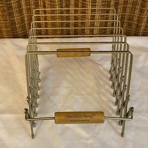 Hearth & Hand File Organizer with Wooden Handle